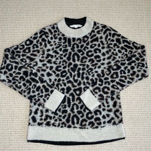 Veronica Beard Womens Leopard Sweater Size: Small